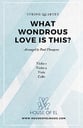 What Wondrous Love is This? String Quartet P.O.D. cover